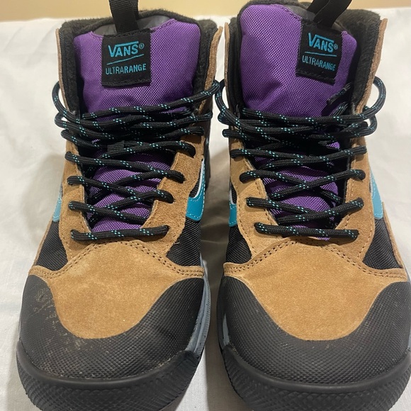 Vans Ultrarange Brown Suede Sneakers UNISEX - Picture 3 of 6